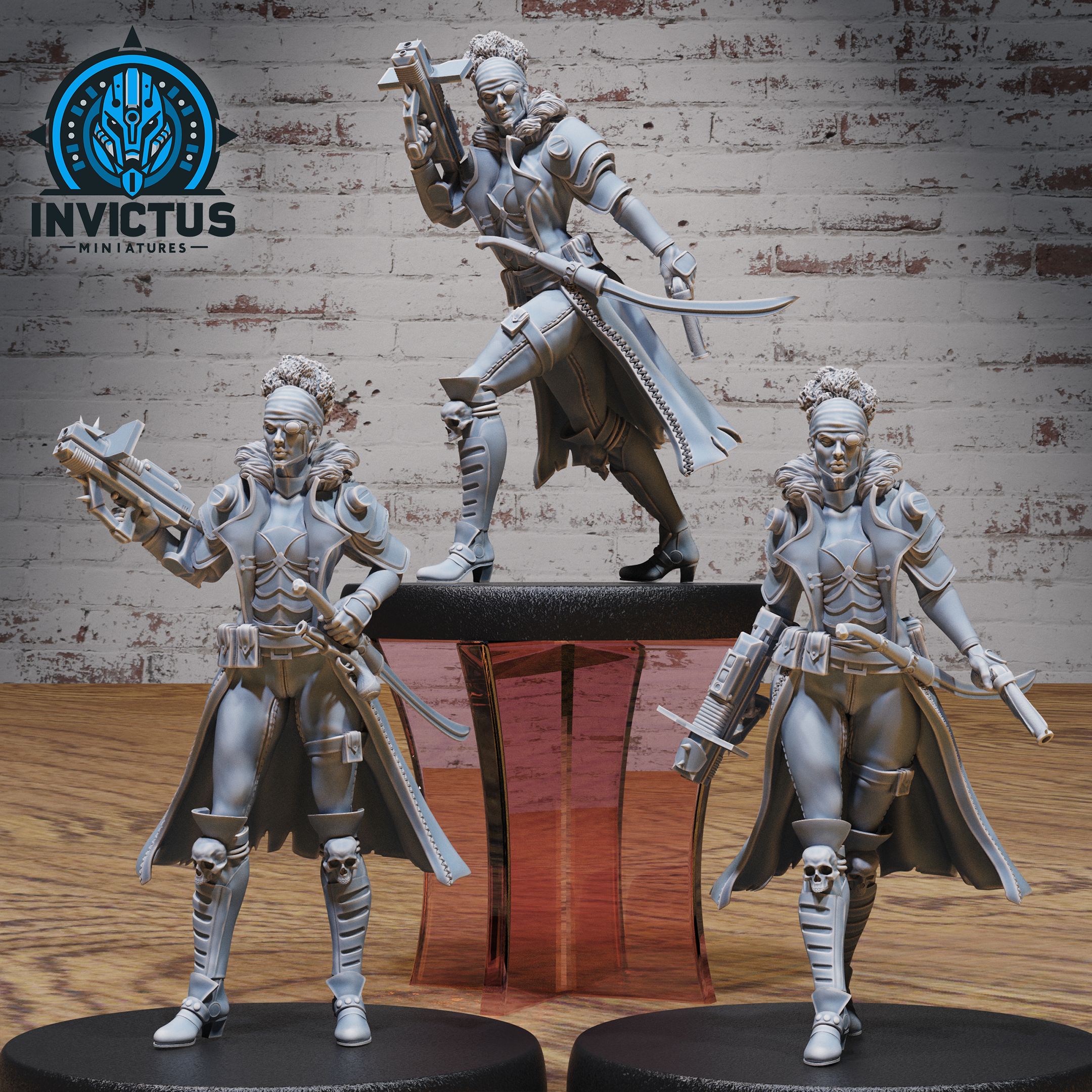 Galactic Treasure Hunter Female Set / Alien Ship Warrior / Space Assassin Crew / Cosmic Bandit / Invasion Headhunter / Cyberpunk Fighter / Trooper Attack / Evil Settler / Sci-Fi Encounter